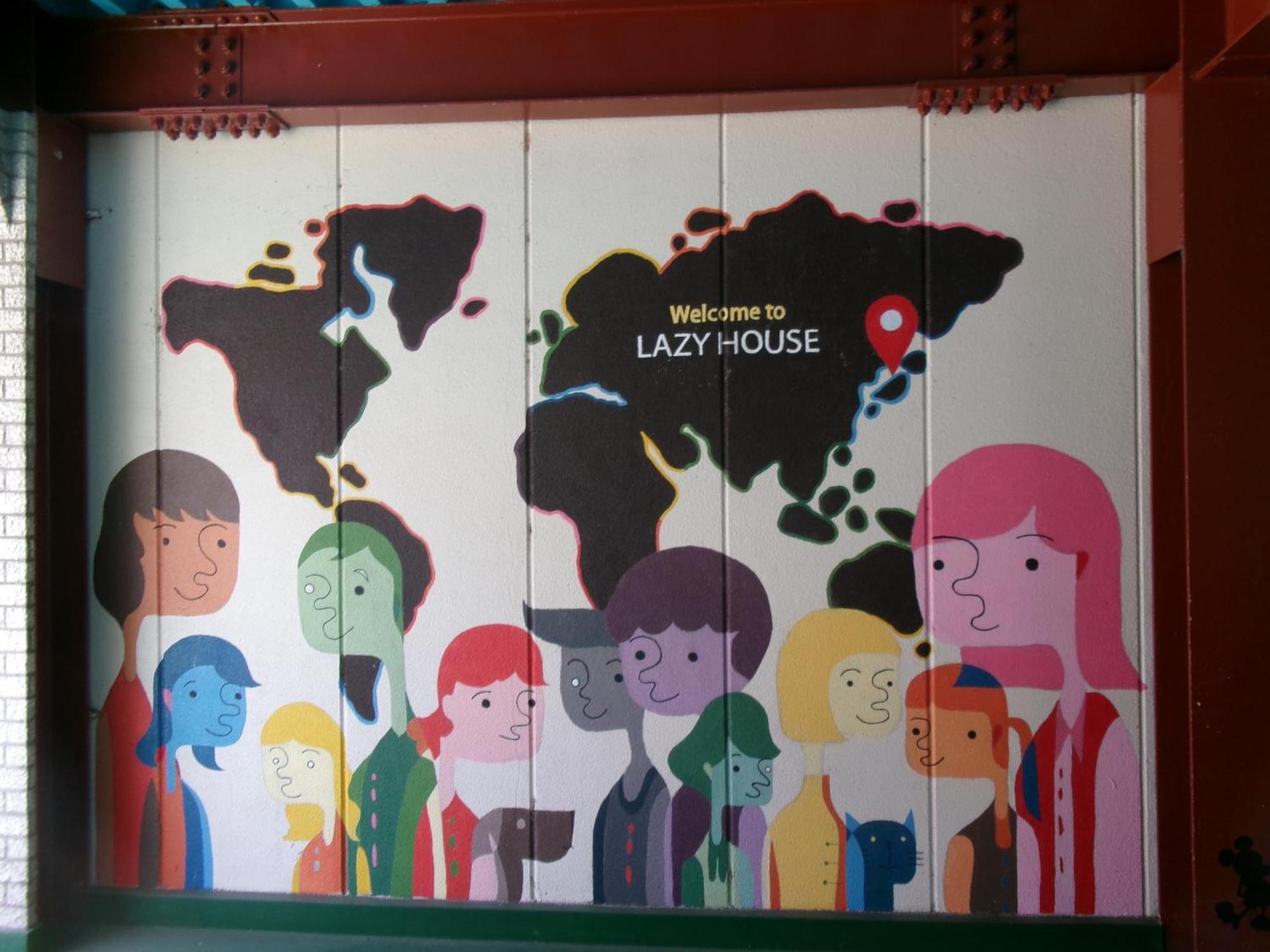 فندق Lazy House أوكاياما المظهر الخارجي الصورة